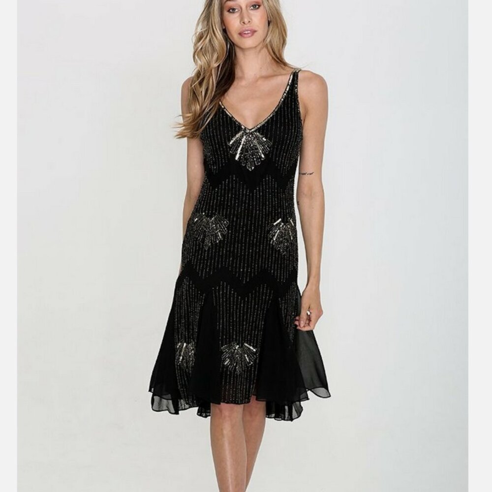 Raga Dust Storm Beaded Midi Dress